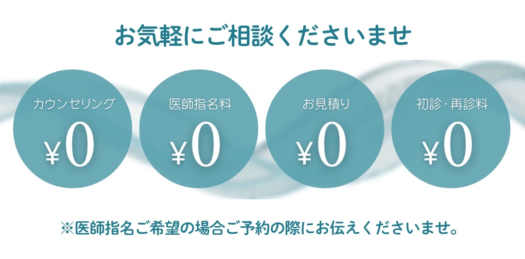 対象となる無料項目